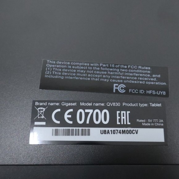 Vintage Gigaset Android Tablet Tested and Working Factory Reset - Picture 11 of 14